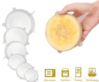 6-piece stretch siliconecover (Option: White-2 Set)