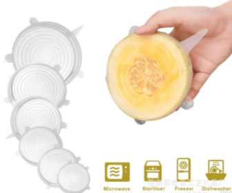 6-piece stretch siliconecover (Option: White-4 Set)